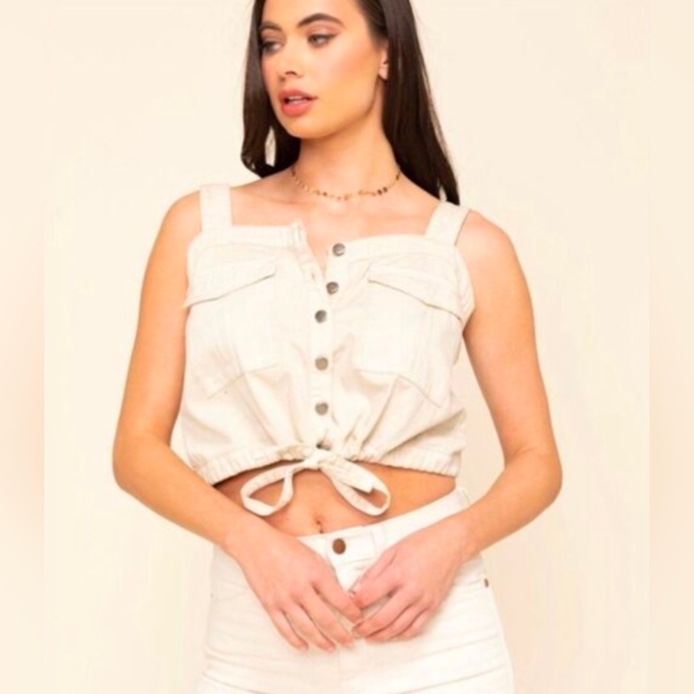 Free People Desert Palm Top size small
